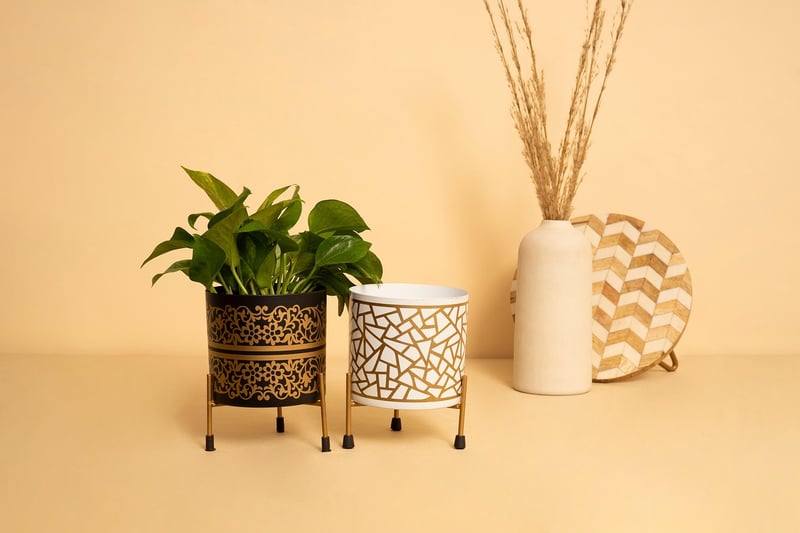 Upcycled planter projects